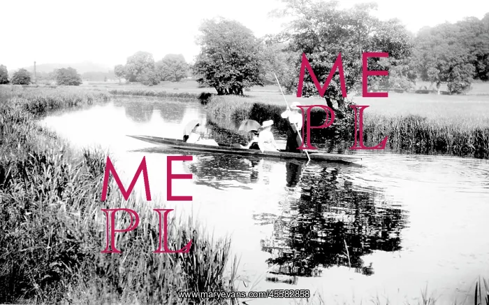  : Godalming, Boating on the River Wey 1908