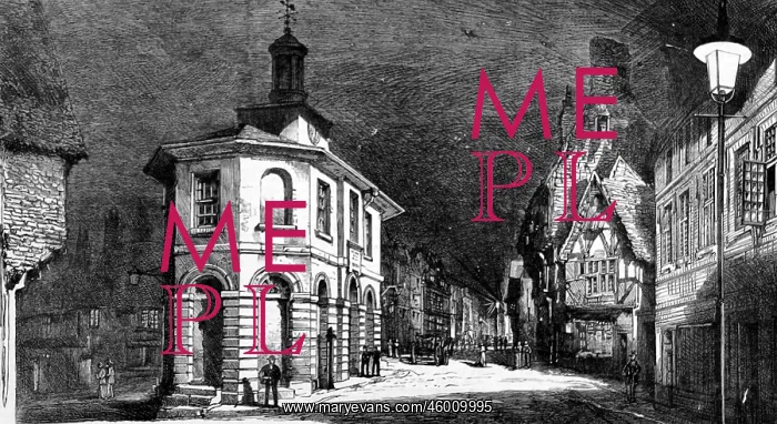 : Godalming illuminated by electric street lighting : Godalming illuminated by electric street lighting