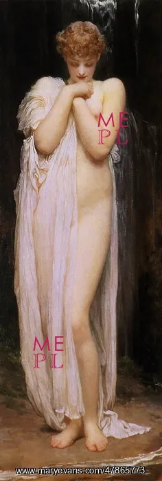  : Goddess Crenaia, by Leighton
