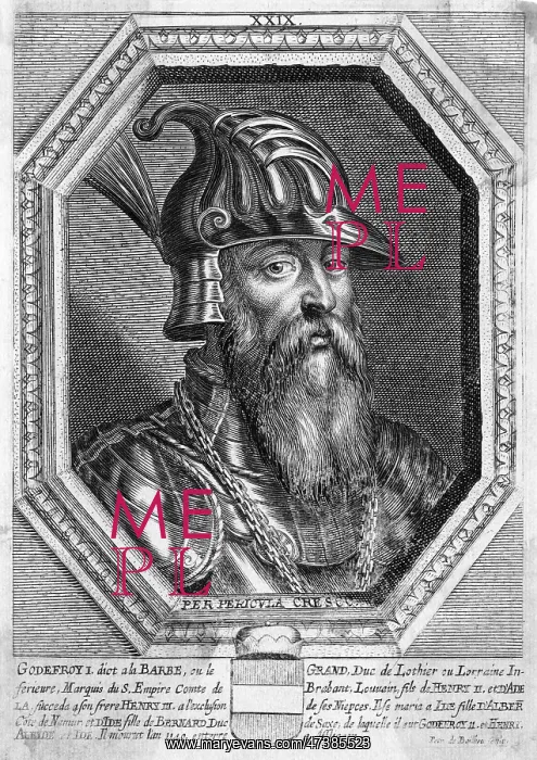 : GODEFROI I DUC LORRAINE : GODEFROI I DUC LORRAINE