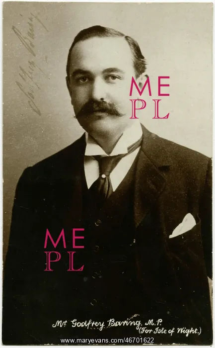 : Godfrey Baring MP (for the Isle of Wight) : Godfrey Baring MP (for the Isle of Wight)
