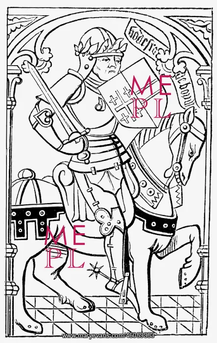 : Godfrey of Bouillon, circa 1060 - 18.7.1100 : Godfrey of Bouillon, circa 1060 - 18.7.1100