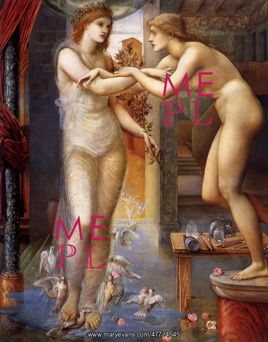 : The Godhead Fires, by Burne-Jones : The Godhead Fires, by Burne-Jones