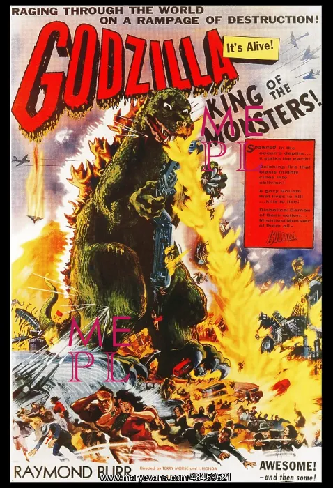 : Godzilla starring Raymond Burr : Godzilla starring Raymond Burr