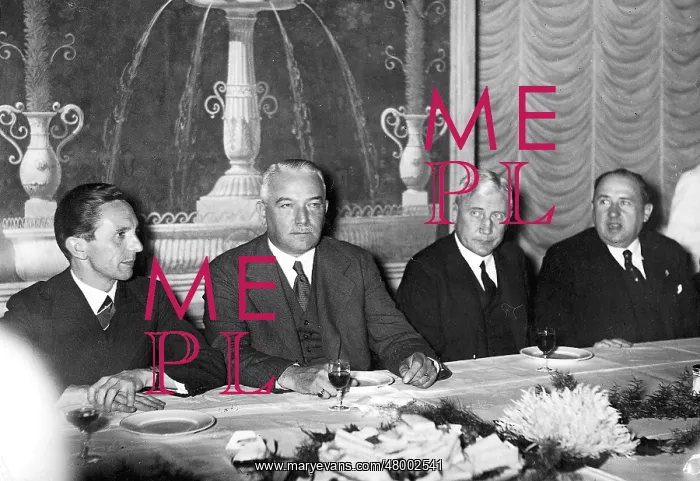 : Goebbels, Neurath, Buelow and Funk : Goebbels, Neurath, Buelow and Funk