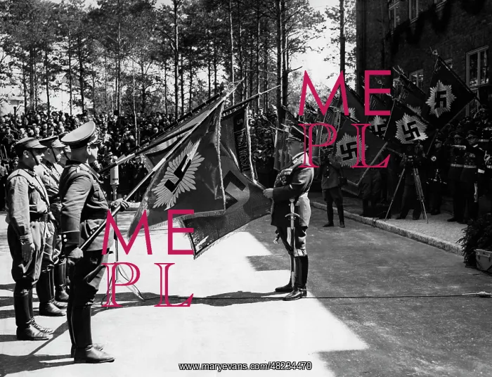 : Goehring at the consecration of new flags, 1939 : Goehring at the consecration of new flags, 1939
