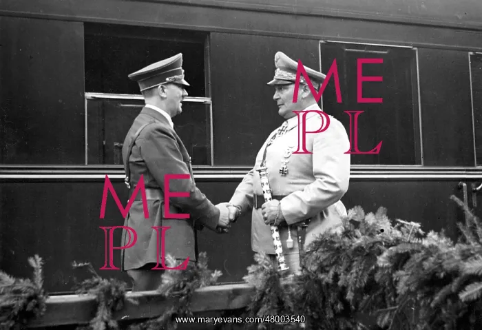 : Goering congratulates Hitler on his 52nd birthday : Goering congratulates Hitler on his 52nd birthday
