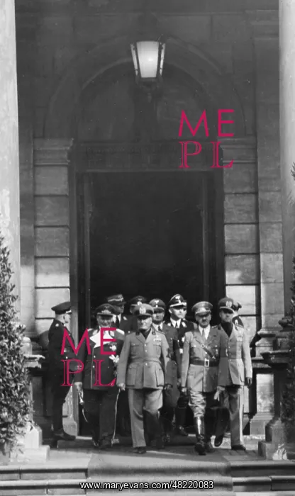 : Goering, Mussolini, Hitler, Ciano in Munich, 1938 : Goering, Mussolini, Hitler, Ciano in Munich, 1938