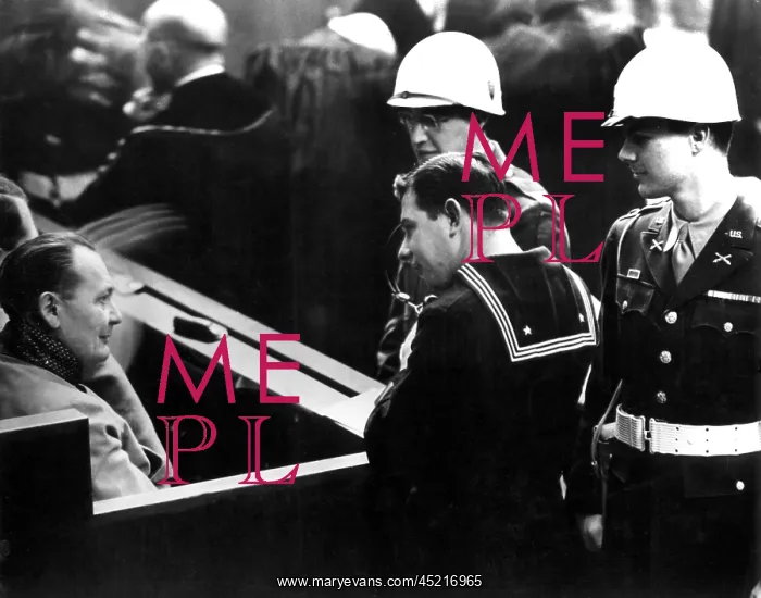 : Goering at Nuremberg Trials : Goering at Nuremberg Trials
