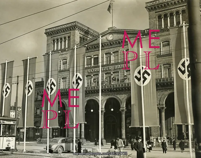 : The Goerlitzer Bahnhof in Berlin, 1939 : The Goerlitzer Bahnhof in Berlin, 1939