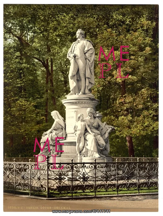 : Goethe's Memorial, Berlin, Germany : Goethe's Memorial, Berlin, Germany