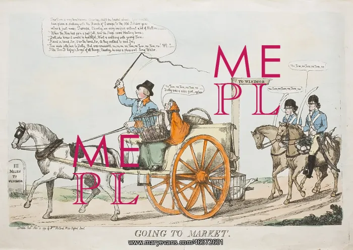: Going to Market, 1791 : Going to Market, 1791