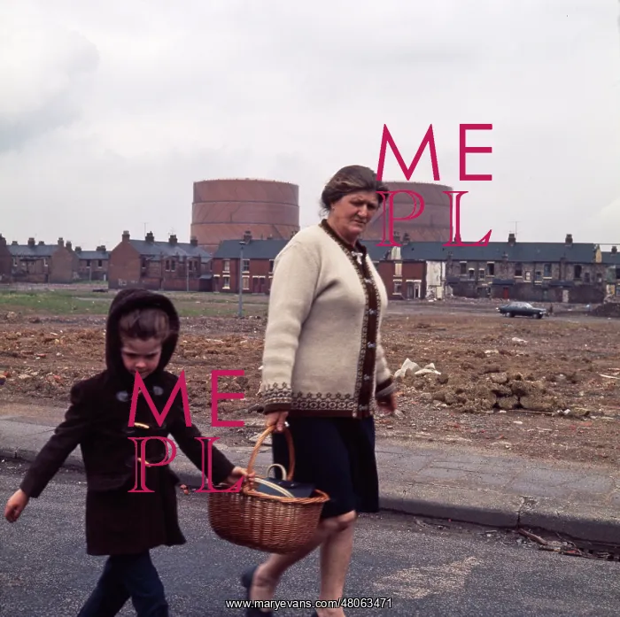  : Going to the Shops. Middlesbrough 1970s