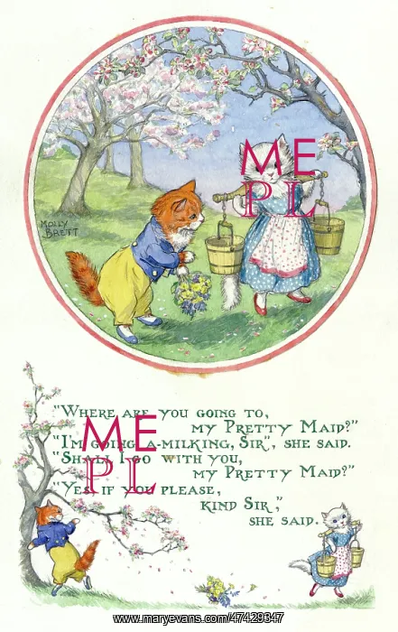 : Where are you going to, my pretty maid? : Where are you going to, my pretty maid?