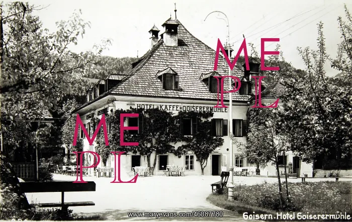 : Goisern. Hotel Goiserermuhle. About 1930 : Goisern. Hotel Goiserermuhle. About 1930