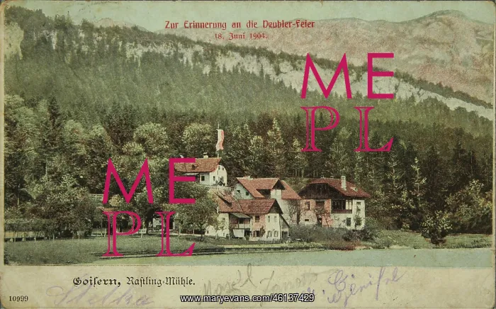  : Goisern. Rastling-Muhle [Rassingmuhle]. To