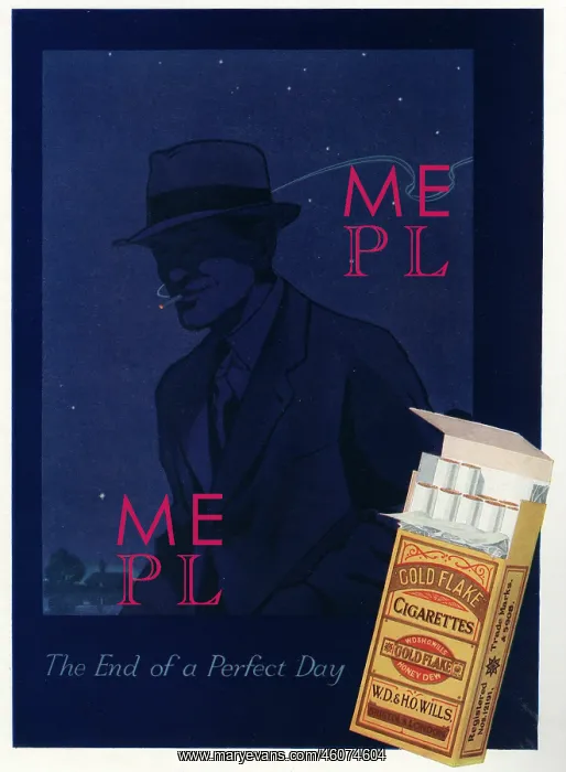 : Gold Flake cigarettes advertisement : Gold Flake cigarettes advertisement