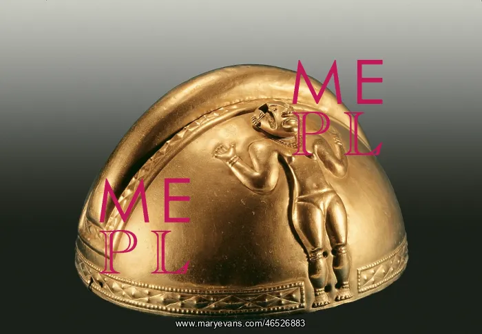  : Gold helmet