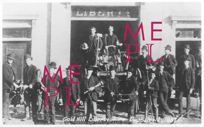 : Gold Hill Liberty Fire Dept No. 1, Virginia City, USA : Gold Hill Liberty Fire Dept No. 1, Virginia City, USA
