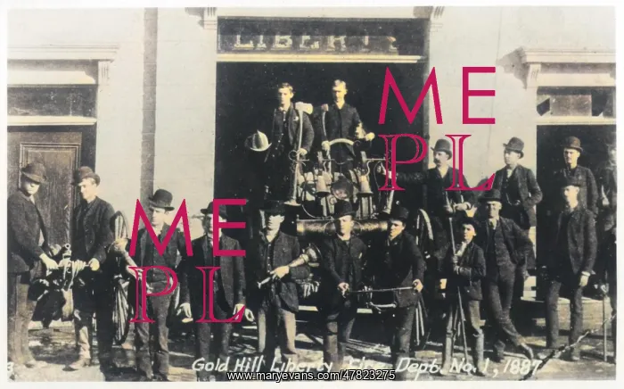 : Gold Hill Liberty Fire Dept No. 1, Virginia City, USA : Gold Hill Liberty Fire Dept No. 1, Virginia City, USA