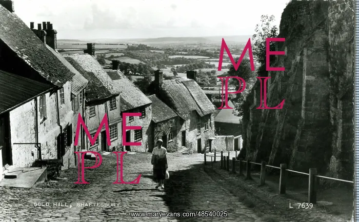 : Gold Hill, Shaftesbury, Dorset : Gold Hill, Shaftesbury, Dorset