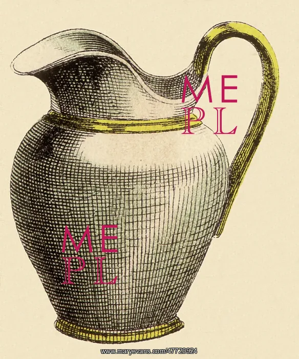 : Gold and Silver Pitcher : Gold and Silver Pitcher