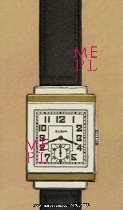  : Gold Striped Watch