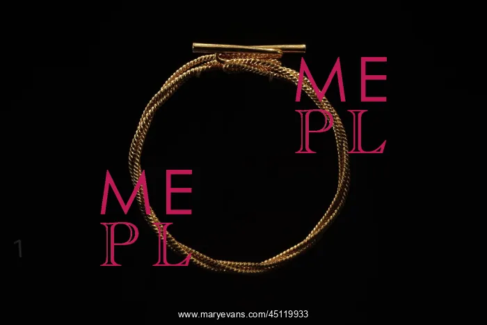 : Gold torc, Salisbury Museum, Salisbury, Wiltshire, England : Gold torc, Salisbury Museum, Salisbury, Wiltshire, England