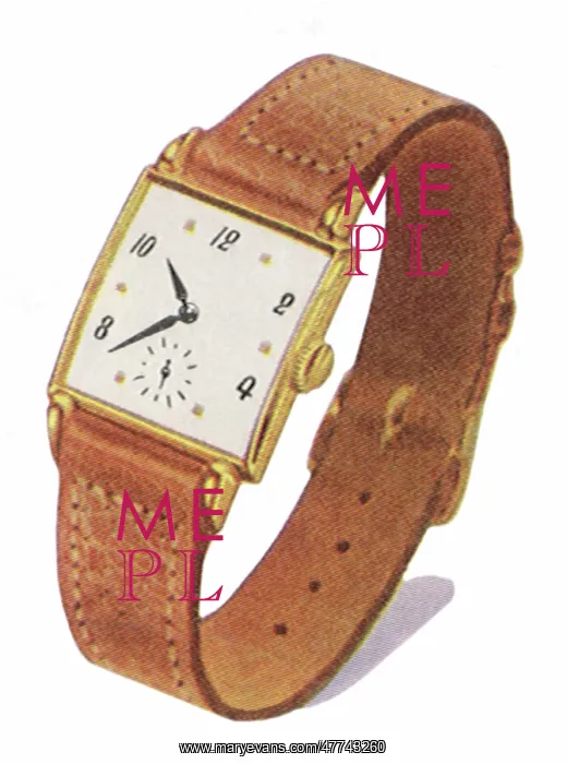  : Thin Gold Watch
