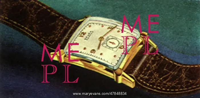  : Gold Watch, Black Band