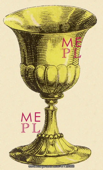  : Gold Wine Goblet
