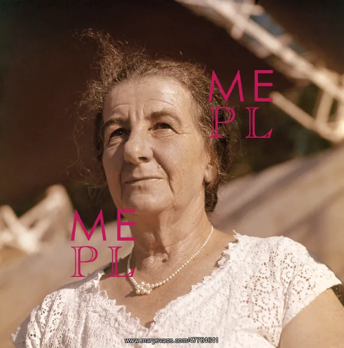 : Golda Meir c. 1969 : Golda Meir c. 1969