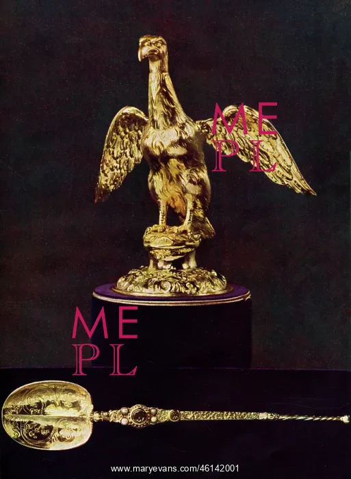 : The Golden Ampulla and the Anointing Spoon : The Golden Ampulla and the Anointing Spoon