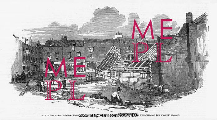 : GOLDEN SQUARE, SOHO 1853 : GOLDEN SQUARE, SOHO 1853