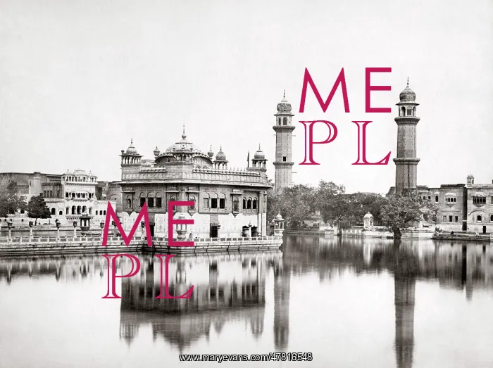 : Golden Temple Amristsar, India, c.1870's : Golden Temple Amristsar, India, c.1870's