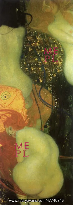  : Goldfish, by Klimt