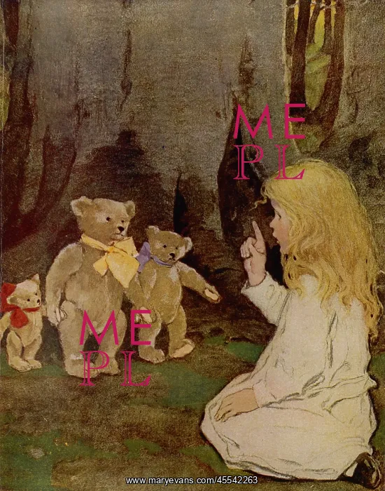 : Goldilocks - Jessie Willcox Smith : Goldilocks - Jessie Willcox Smith