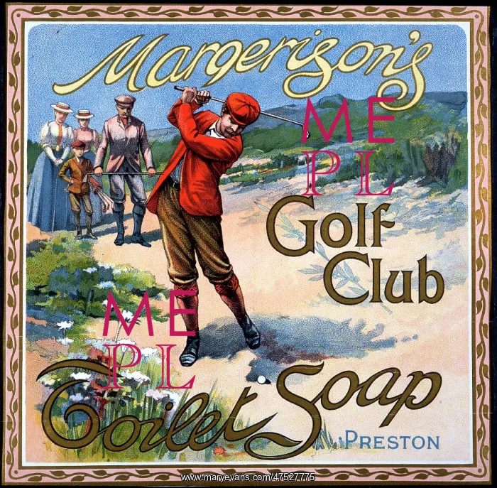  : Golf club soap