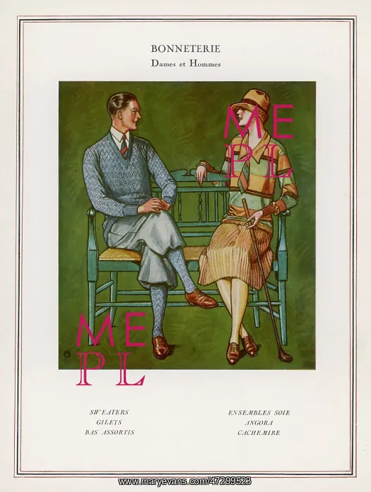 : GOLF FASHIONS 1927 : GOLF FASHIONS 1927