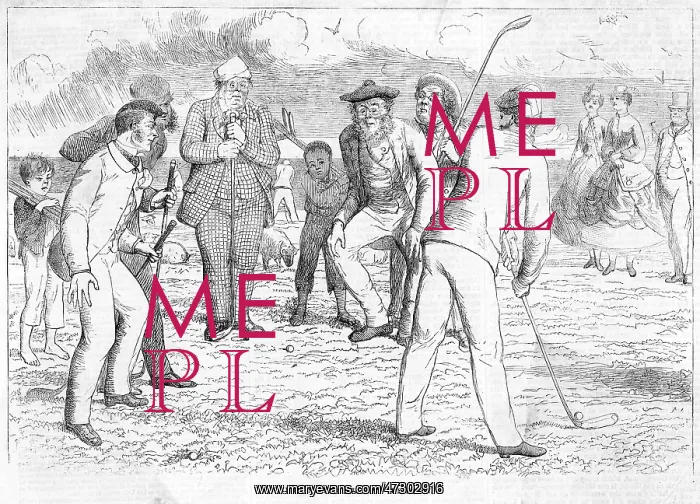 : GOLF / HOLING OUT 1865 : GOLF / HOLING OUT 1865