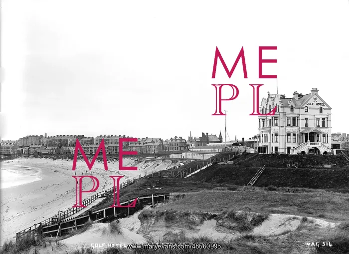 : Golf Hotel and West Strand, Portrush : Golf Hotel and West Strand, Portrush