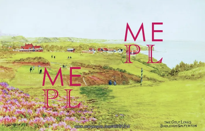 : Golf Links, Budleigh Salterton, East Devon : Golf Links, Budleigh Salterton, East Devon
