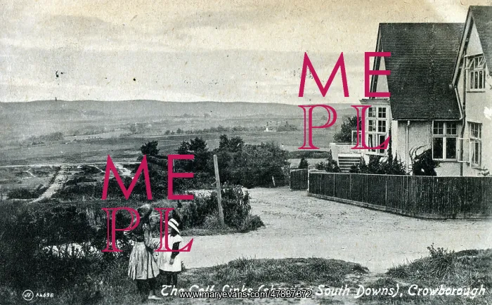  : Golf Links (view of South Downs), Crowborough, East Sussex