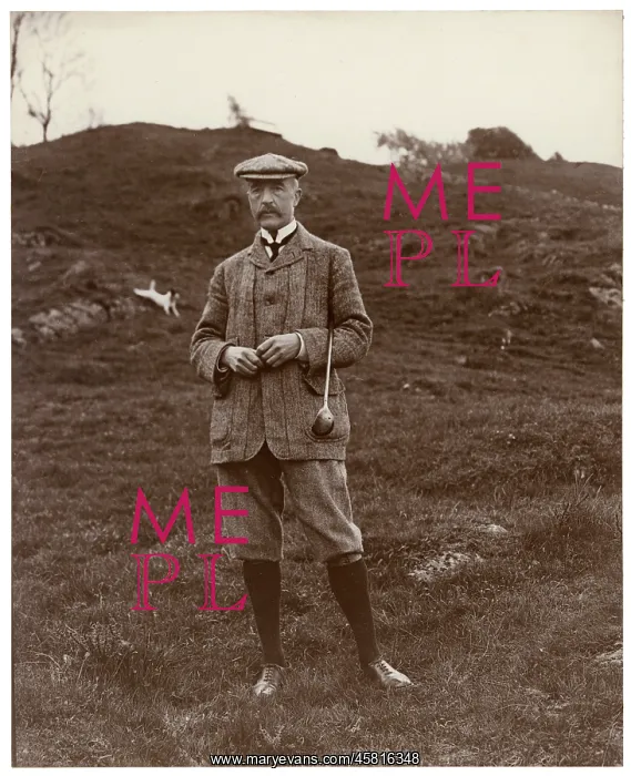  : Golf Player - Sepia Photo
