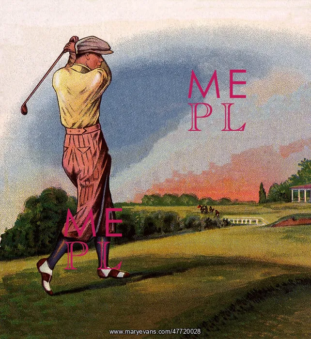  : Golfer Completes Swing