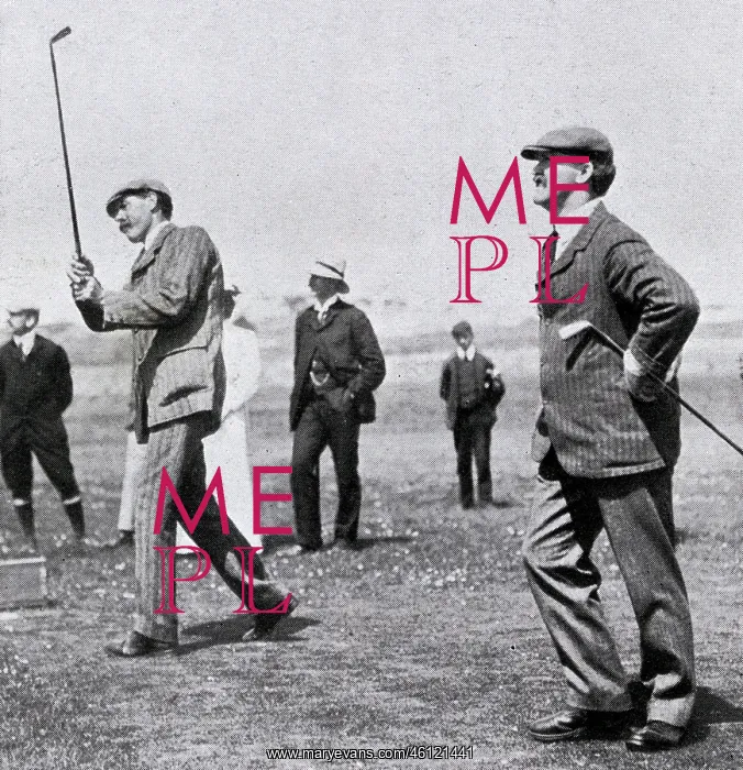 : Golfer James Braid at Edinburgh : Golfer James Braid at Edinburgh