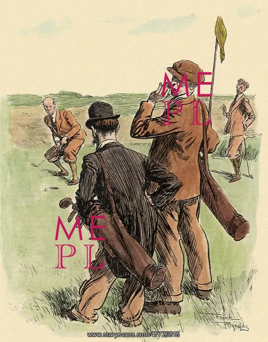  : Golfer making Comment on Bad Put