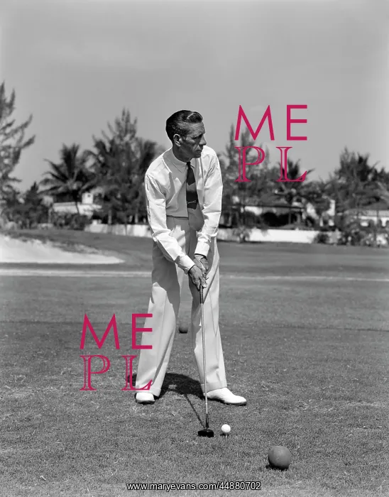  : Golfer Man Miami Biltmore Hotel