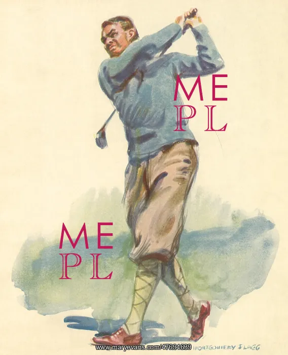  : Golfer Swinging