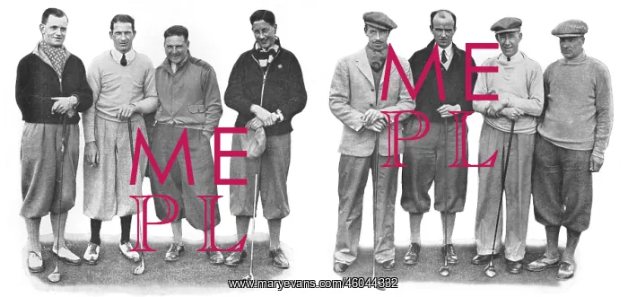 : Golfers. The runners-up and the winners in the Edinburgh golf tournament : Golfers. The runners-up and the winners in the Edinburgh golf tournament